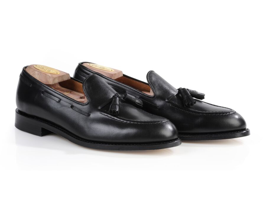 Mocassin homme cuir Noir Picadilly Bexley