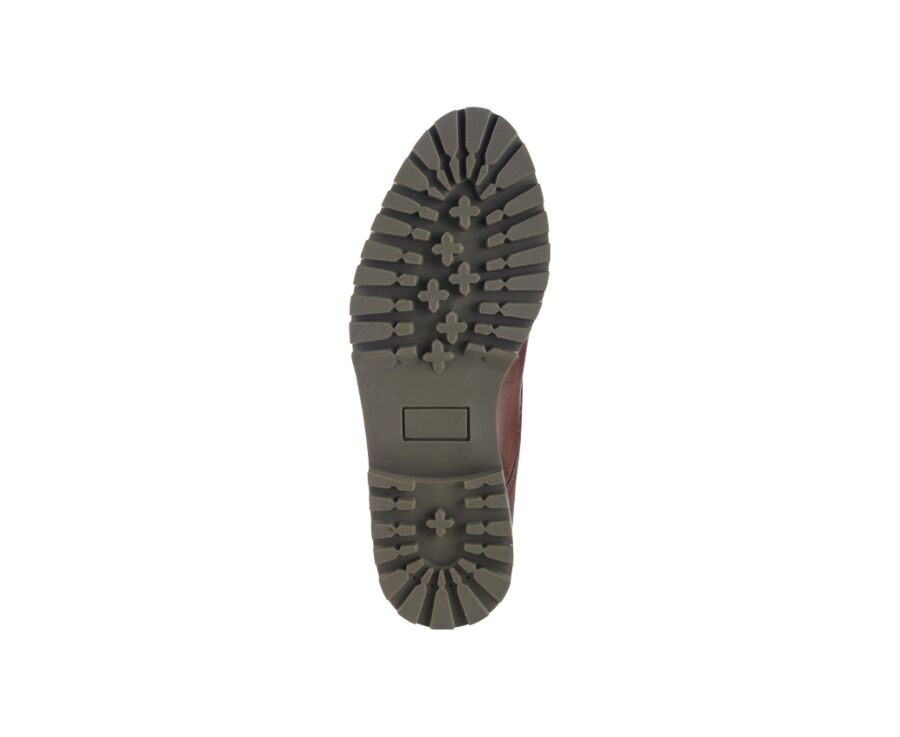 Boots semelle gomme homme Chocolat patiné - CANFIELD GOMME