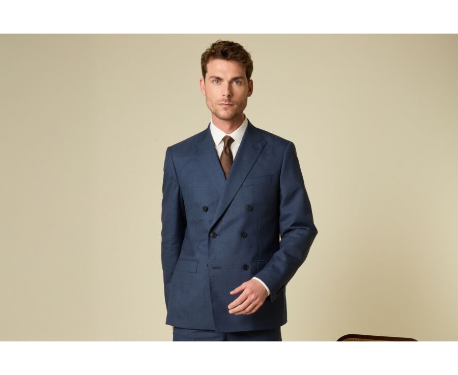 Cravate en Soie Nattée Havane