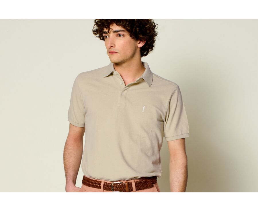 Polo homme Beige - ADGER
