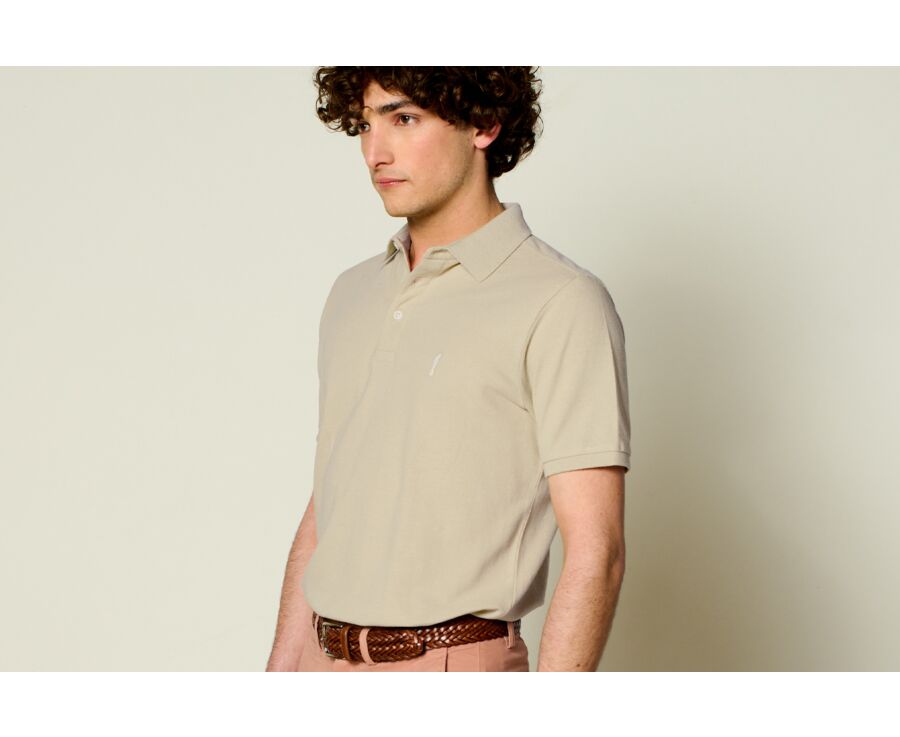 Polo homme Beige - ADGER