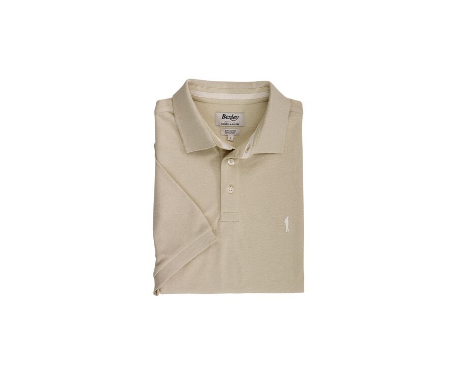 Polo homme Beige - ADGER