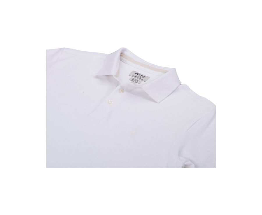 Polo homme Blanc - ADGER