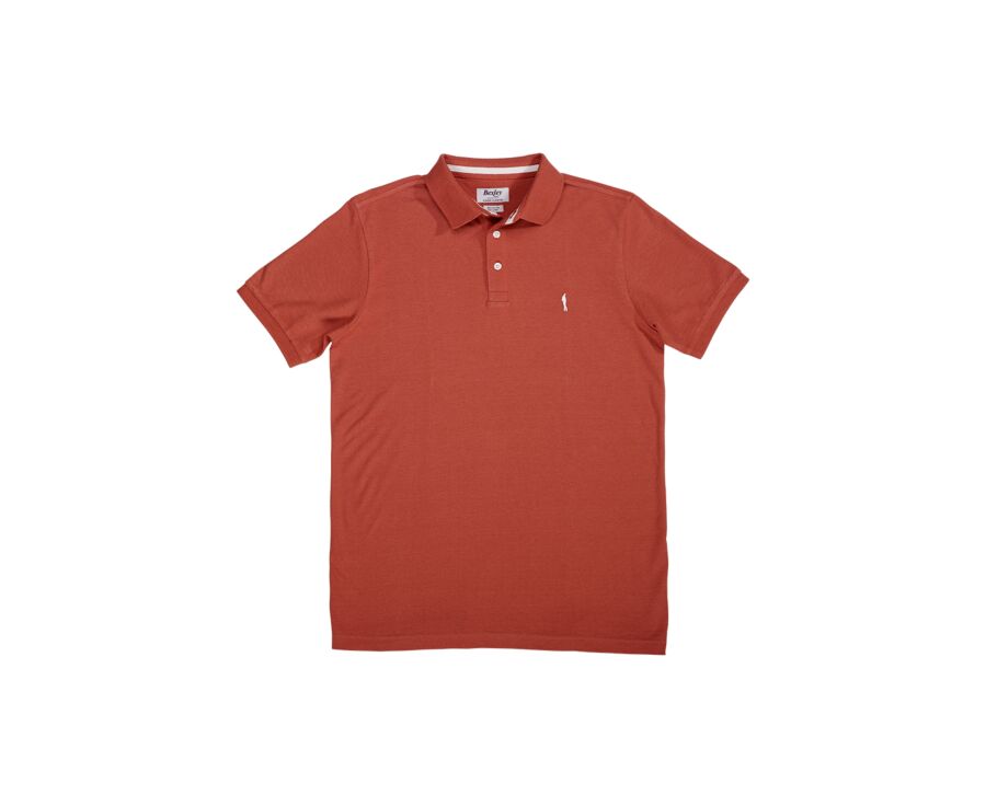 Polo homme Rouille - ADGER
