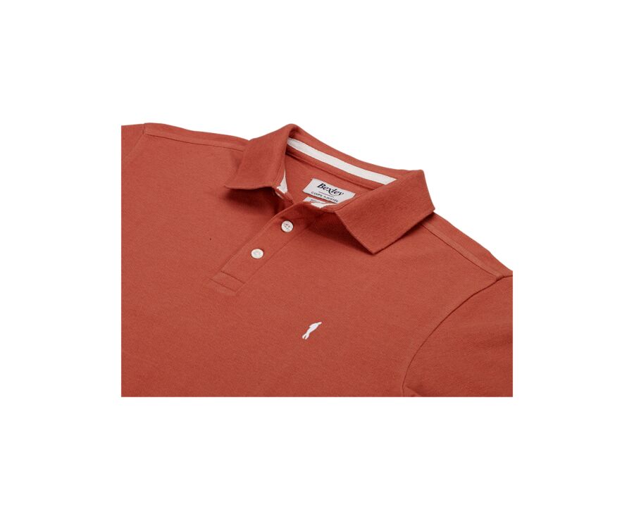 Polo homme Rouille - ADGER