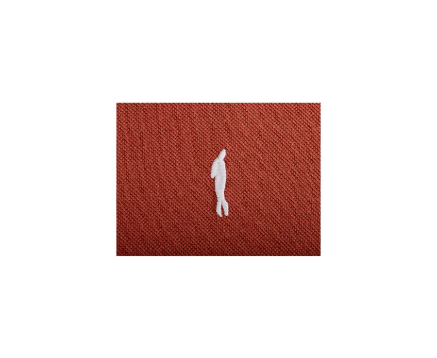 Polo homme Rouille - ADGER