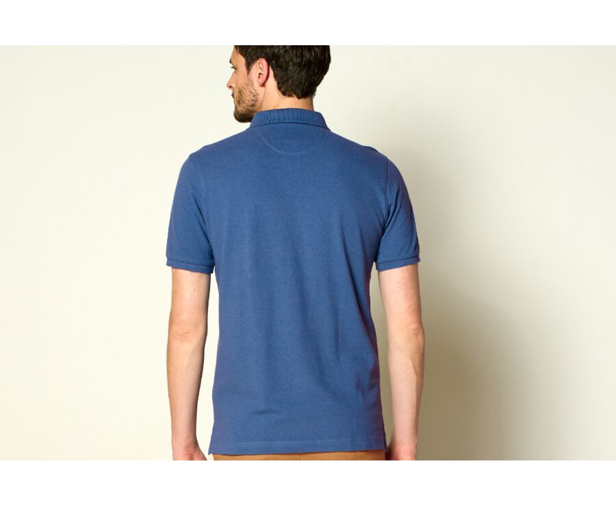 Polo homme Bleu Acier - ADGER