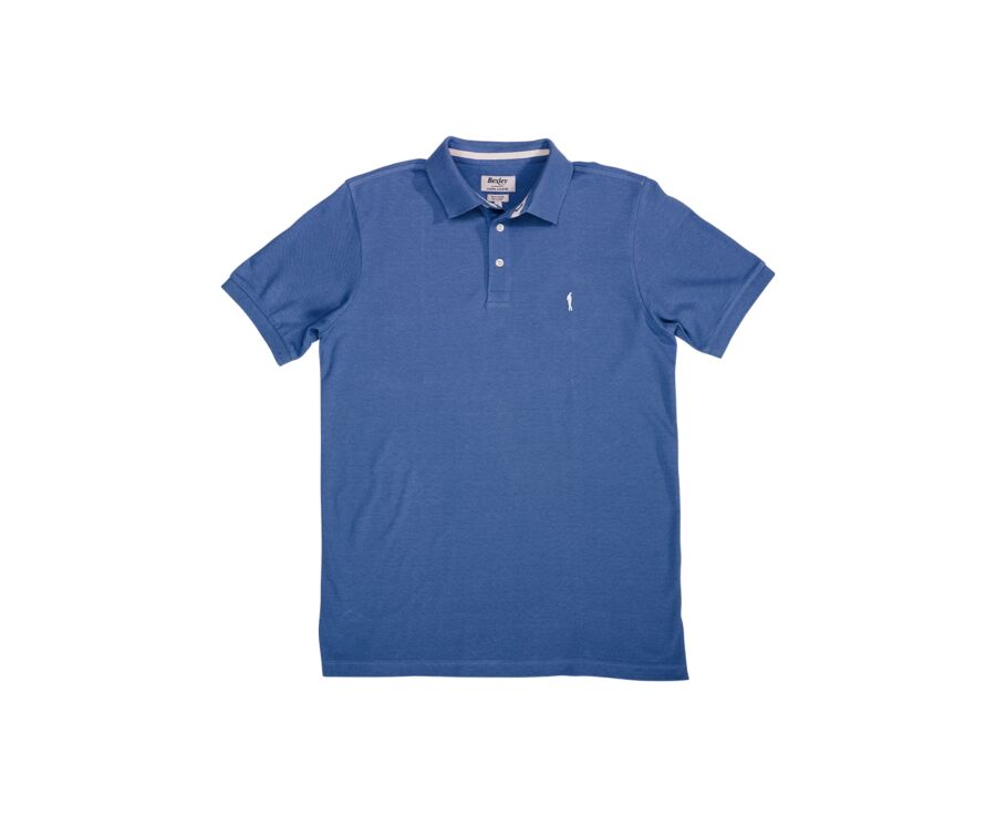 Polo homme Bleu Acier - ADGER