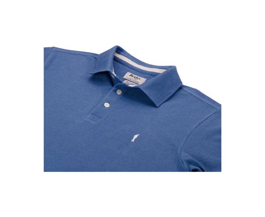 Polo homme Bleu Acier - ADGER