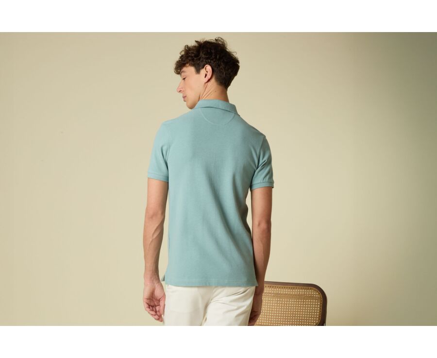 Polo homme Vert d'eau - ADGER