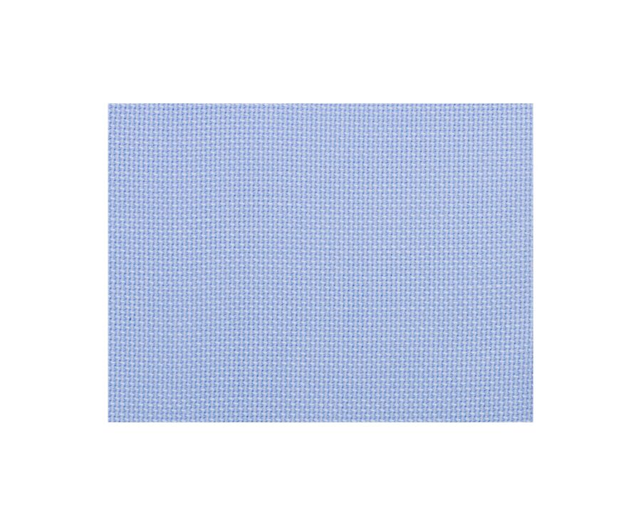 Chemise coton bleu clair - Col français - ANSBERT