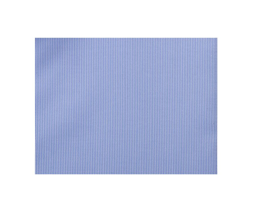 Chemise popeline rayée Bleu Ciel - CLAUDIEN