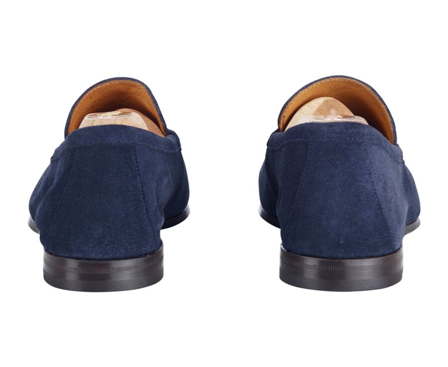 Mocassin homme Velours Navy - BACENO