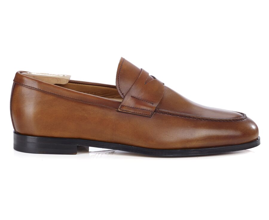 Mocassin homme Gold Patiné - DERYBROOK