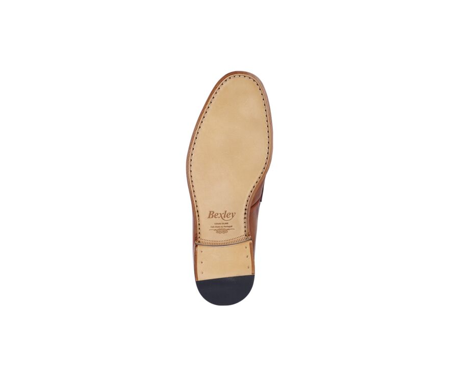 Mocassin homme Gold Patiné - DERYBROOK