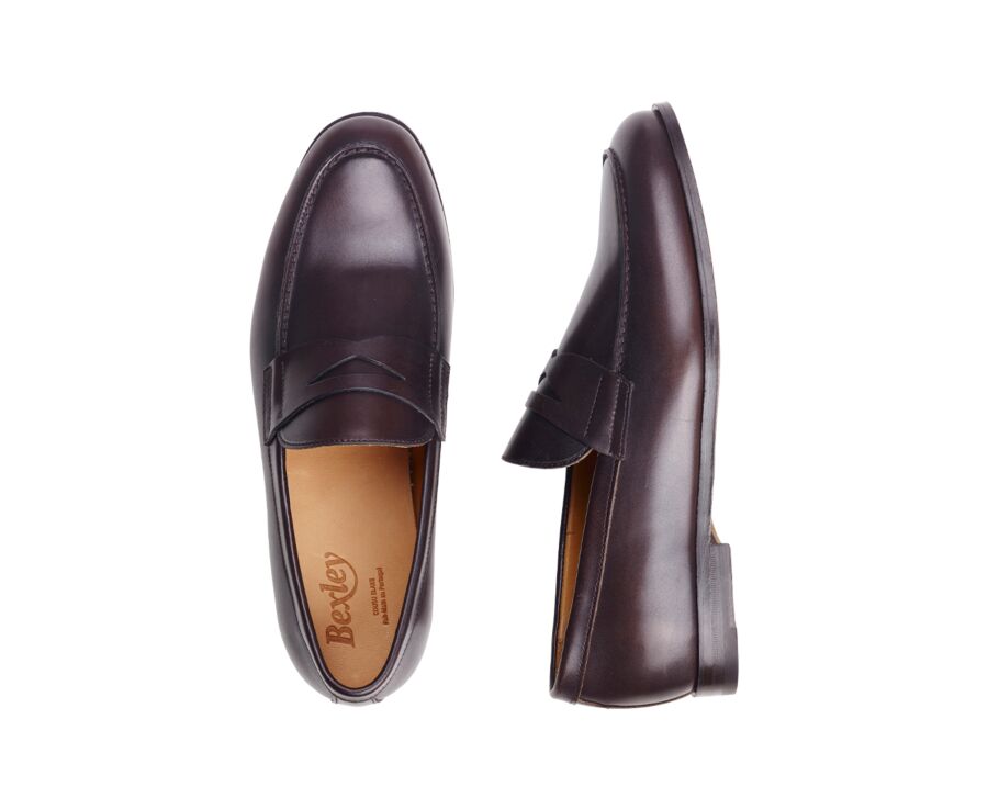 Mocassin homme Brun Patiné - DERYBROOK