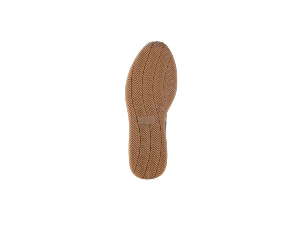 Sneakers homme Navy et velours kaki - NIRRANDA II
