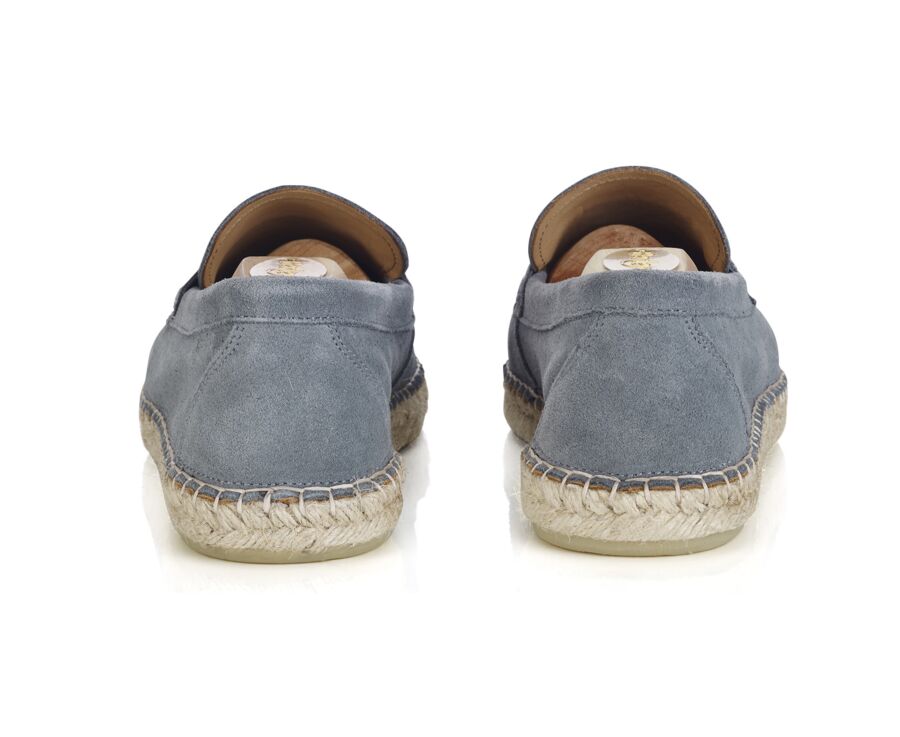 Mocassin homme Velours Eucalyptus - PANAREA