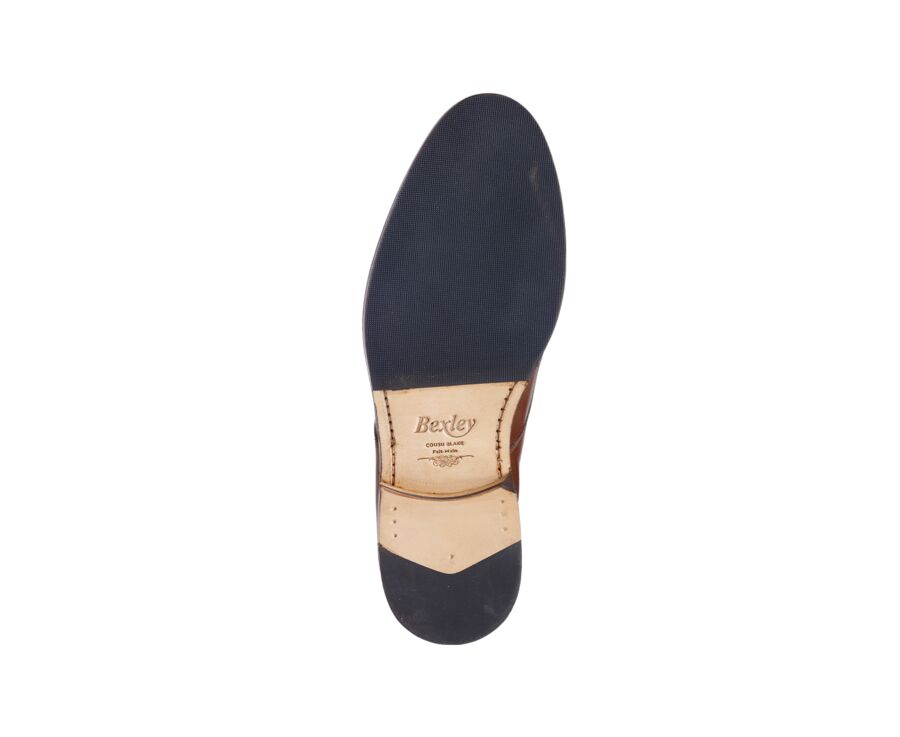 Derbies homme Châtaigne Patiné - DOVER II PATIN