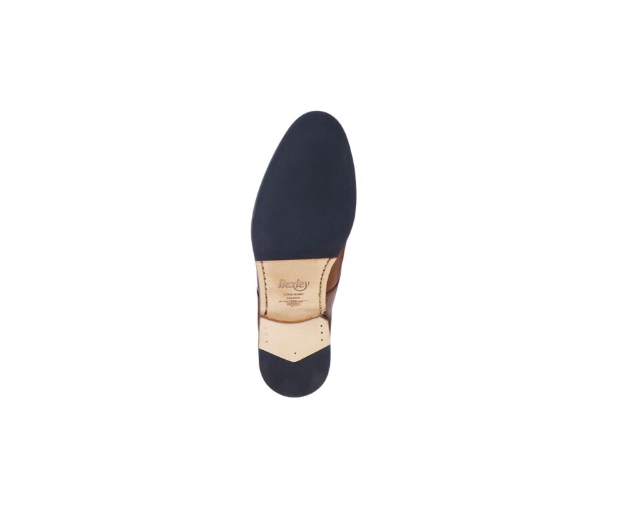 Derbies homme Cognac Patiné - DOVER II PATIN
