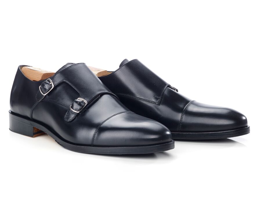 Chaussures cuir homme avec boucle Noir - GREYDALE PATIN
