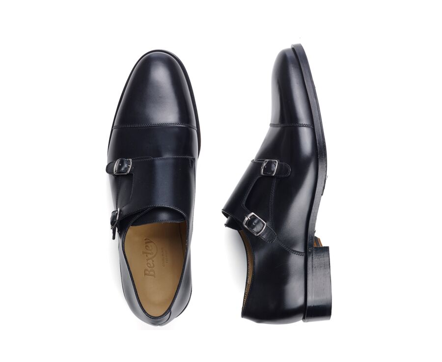 Chaussures cuir homme avec boucle Noir - GREYDALE PATIN