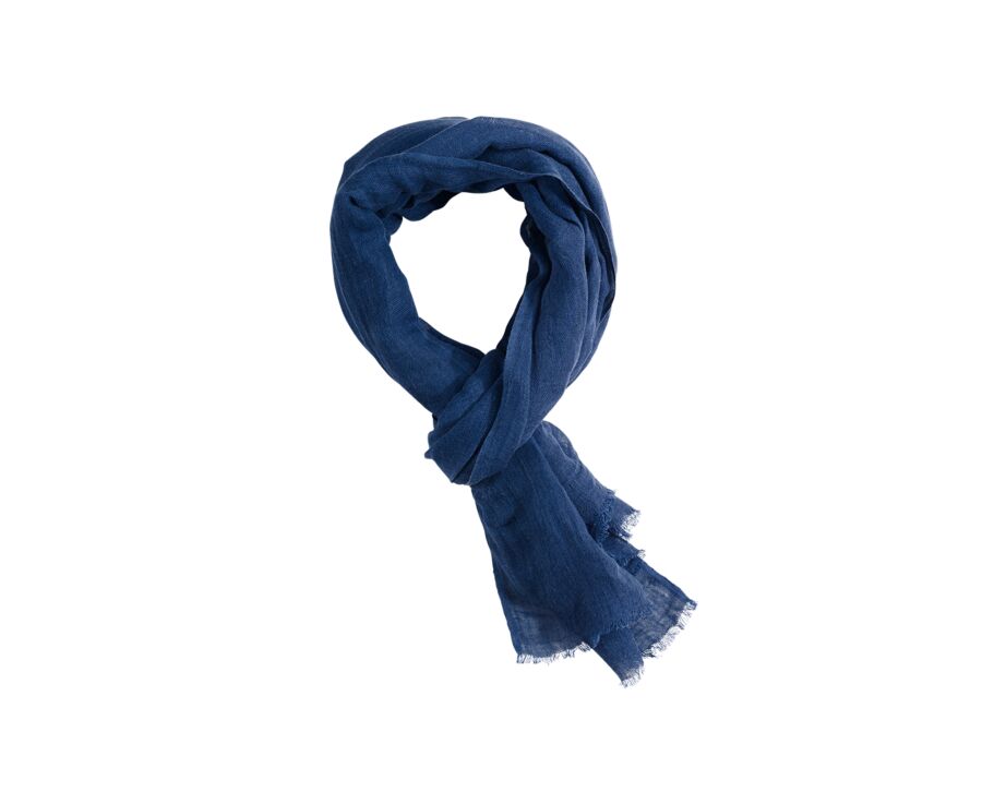 Chèche coton homme Navy