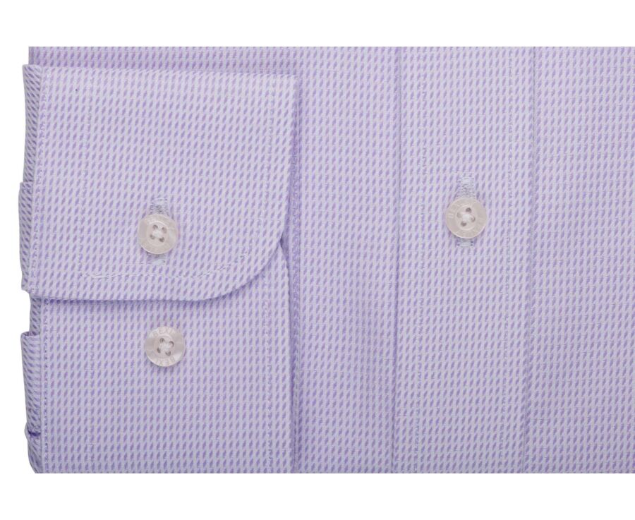 Chemise homme parme en twill effet chiné - SYLVÉNIAS