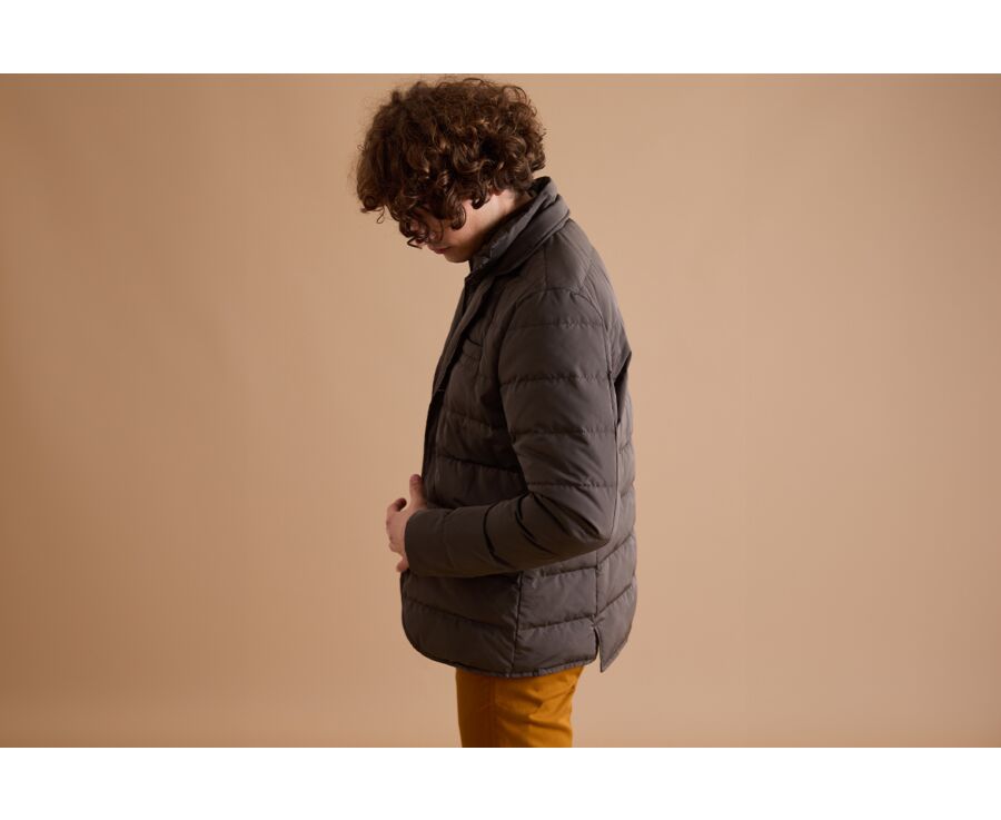 Veste matelassée homme Chocolat - OLSON III