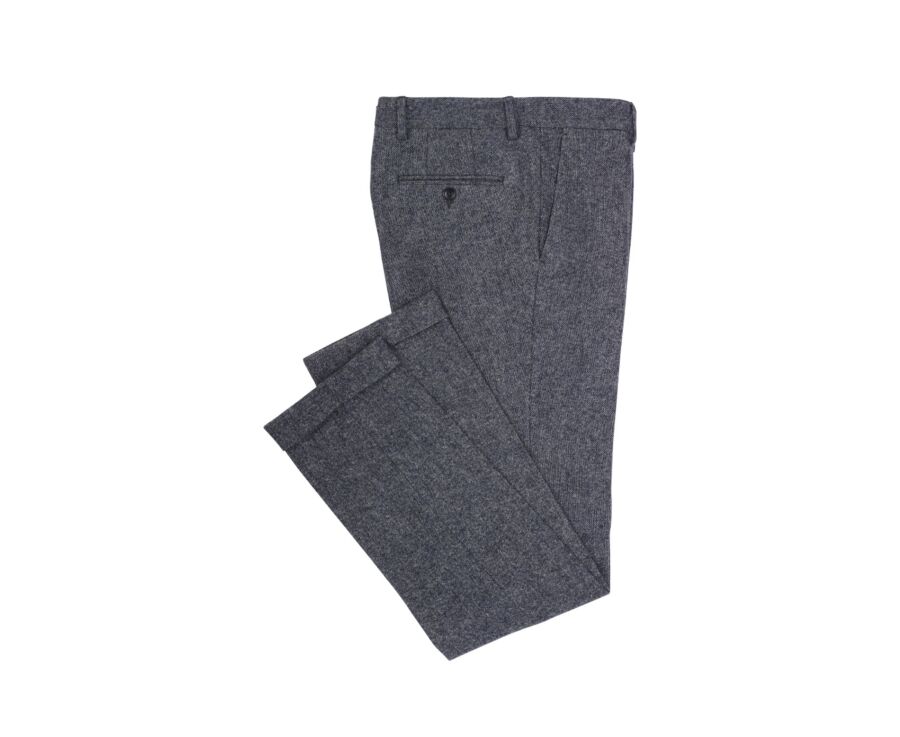 Pantalon habillé homme Gris Bleu - LAURIAN
