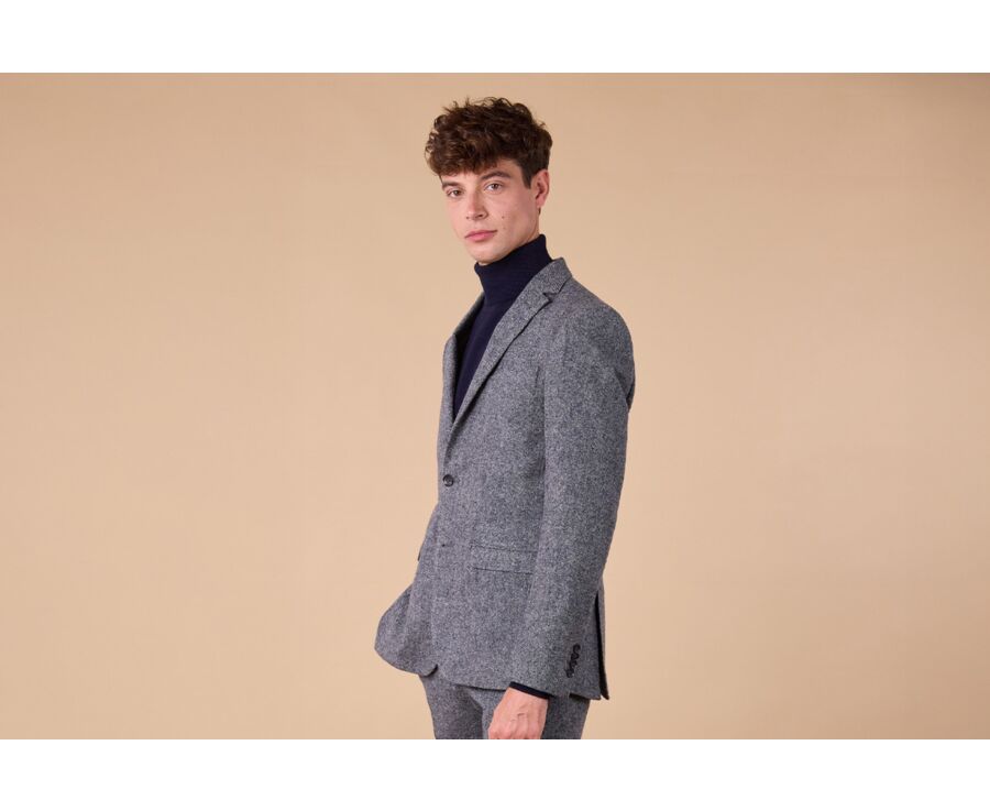 Blazer homme Gris Bleu - LAURIAN