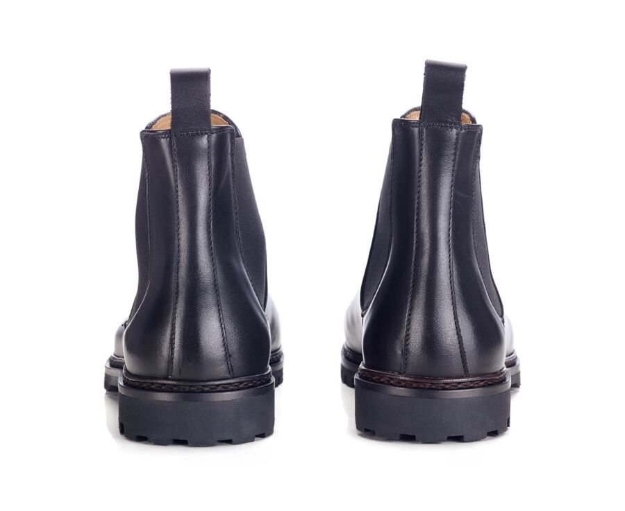 Chelsea boots homme - Noir - WALTERSTON GOMME