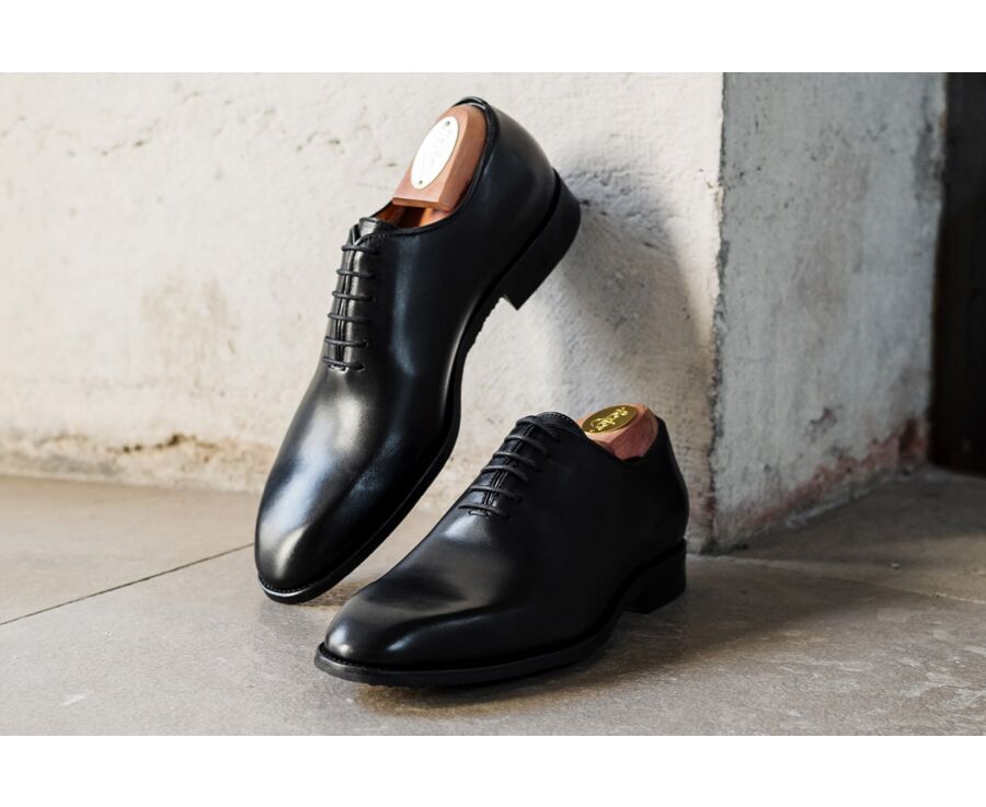 Richelieu homme Noir semelle gomme Stanford Gomme Bexley