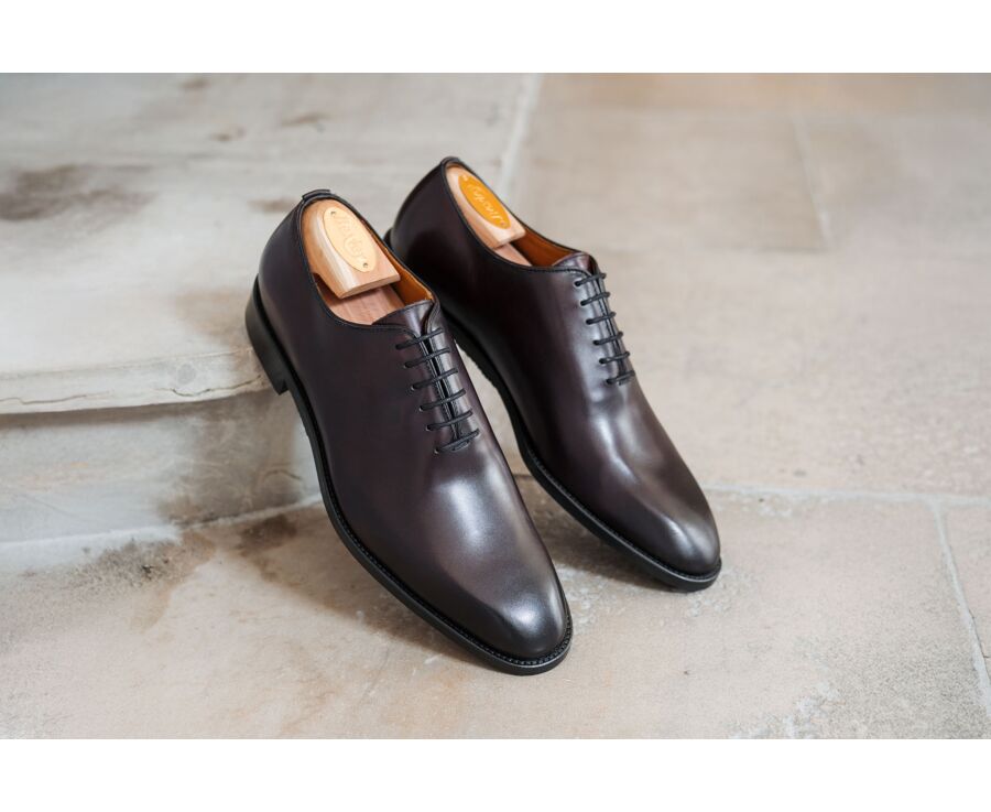 Richelieu homme - Bordeaux Patiné - STANFORD GOMME