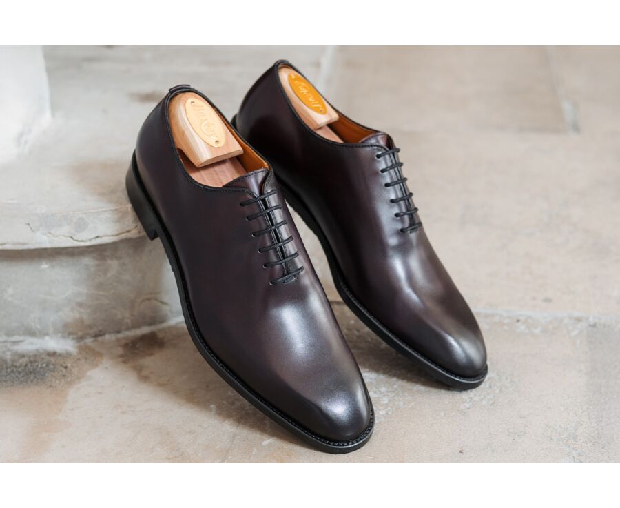 Richelieu homme - Bordeaux Patiné - STANFORD GOMME