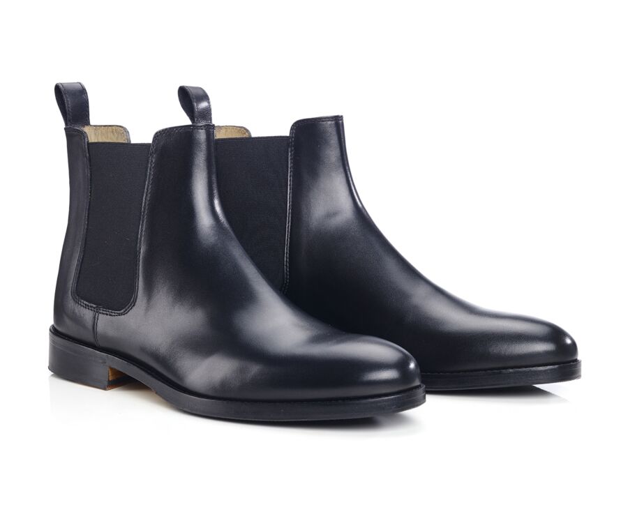 Chelsey boots homme Noir - DOVON PATIN