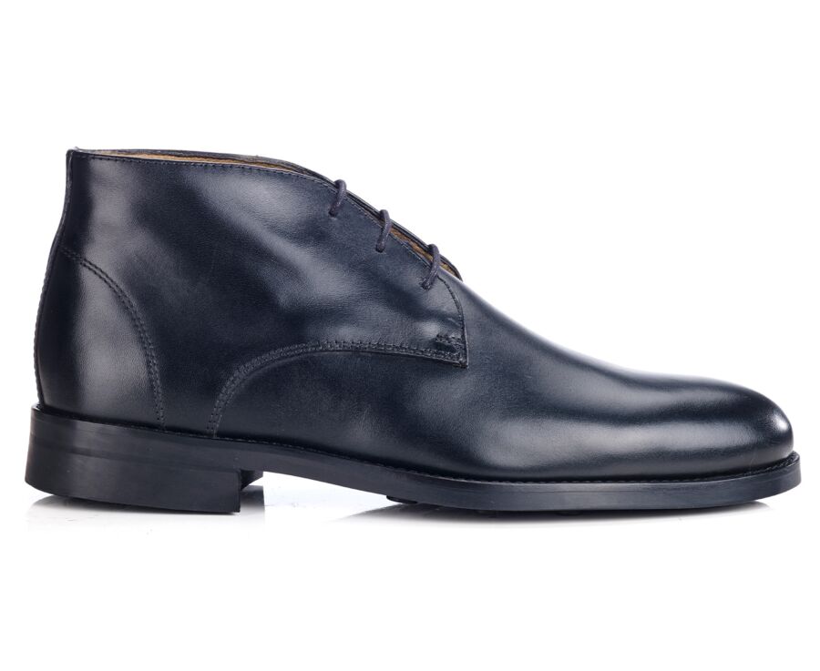 Low boots cuir homme Noir - WATFORD II GOMME CITY