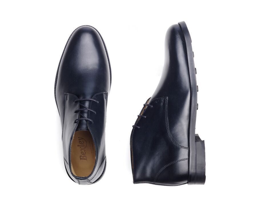 Low boots cuir homme Noir - WATFORD II GOMME CITY