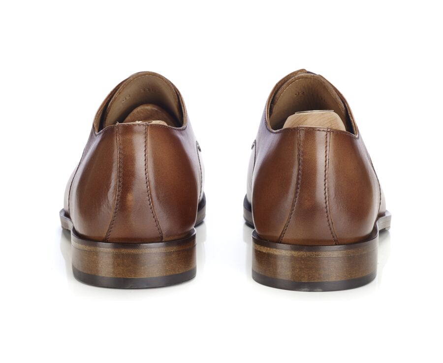 Derbies homme Cognac Patiné - MAYWELL PATIN