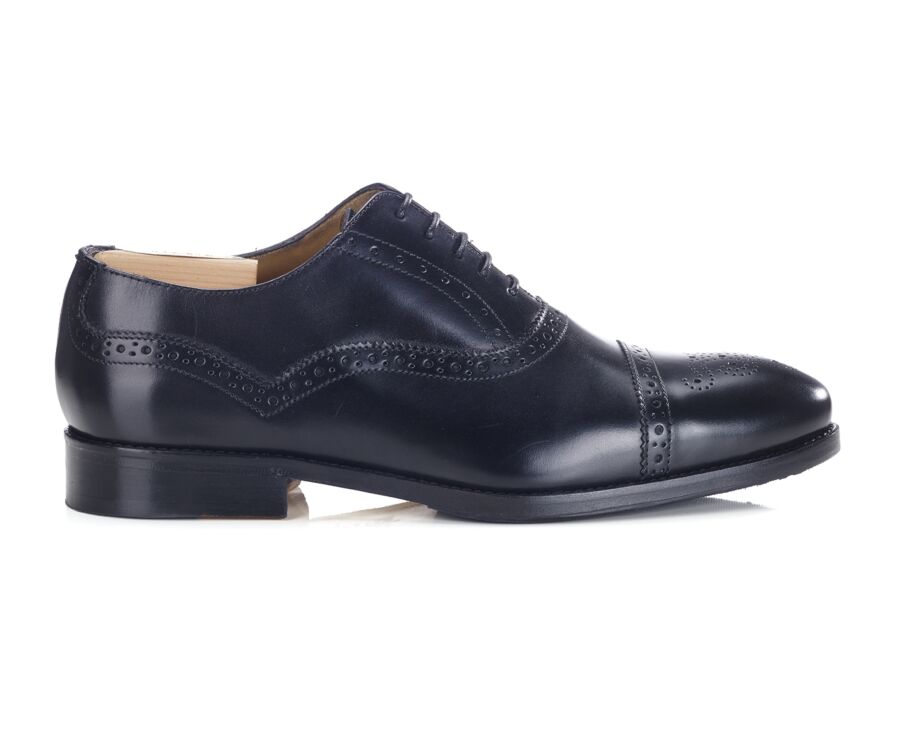 Richelieus homme Noir Patiné - GRACKOTT
