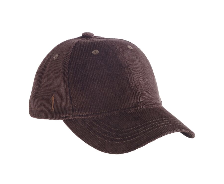 Casquette homme en Velours Brun - BRADWELL II