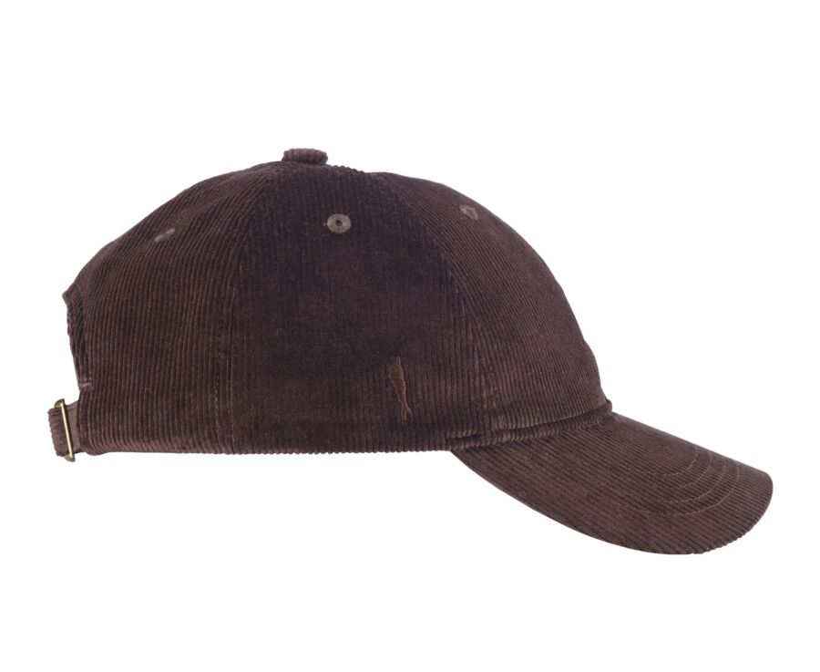 Casquette homme en Velours Brun - BRADWELL II