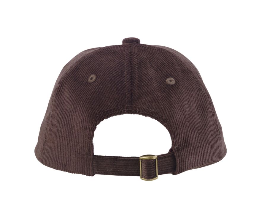 Casquette homme en Velours Brun - BRADWELL II