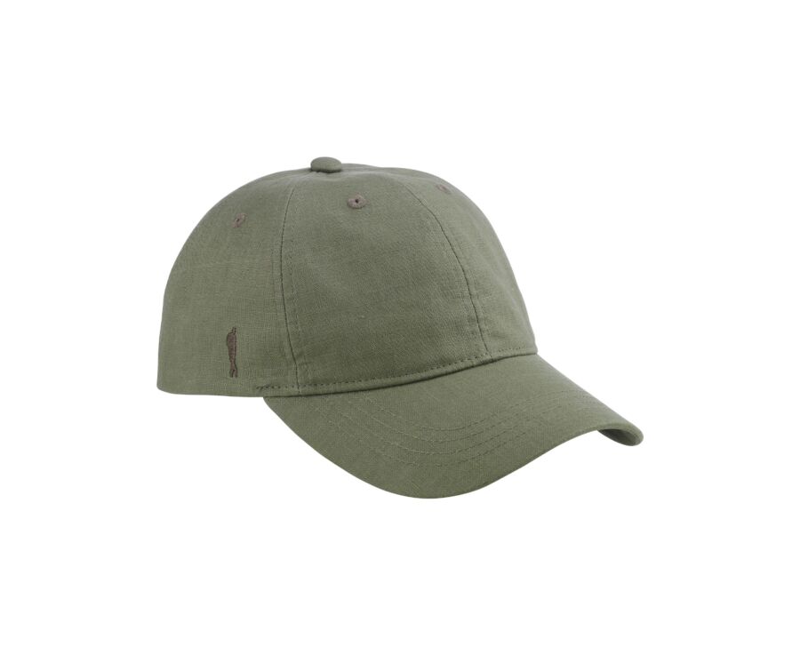 Casquette homme en Lin Vert Sauge - BRADWELL II