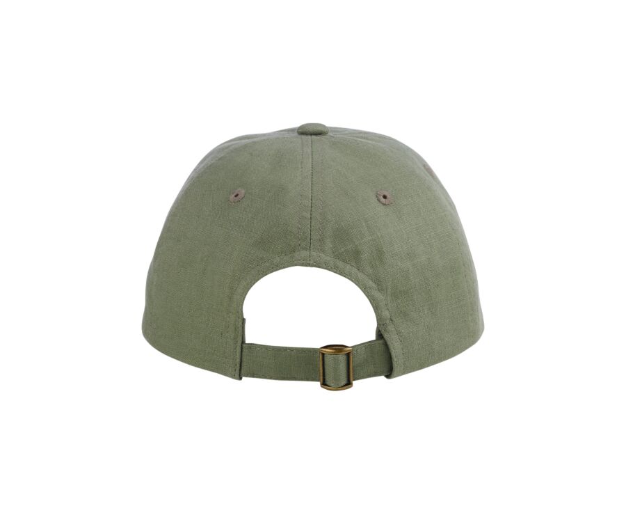 Casquette homme en Lin Vert Sauge - BRADWELL II
