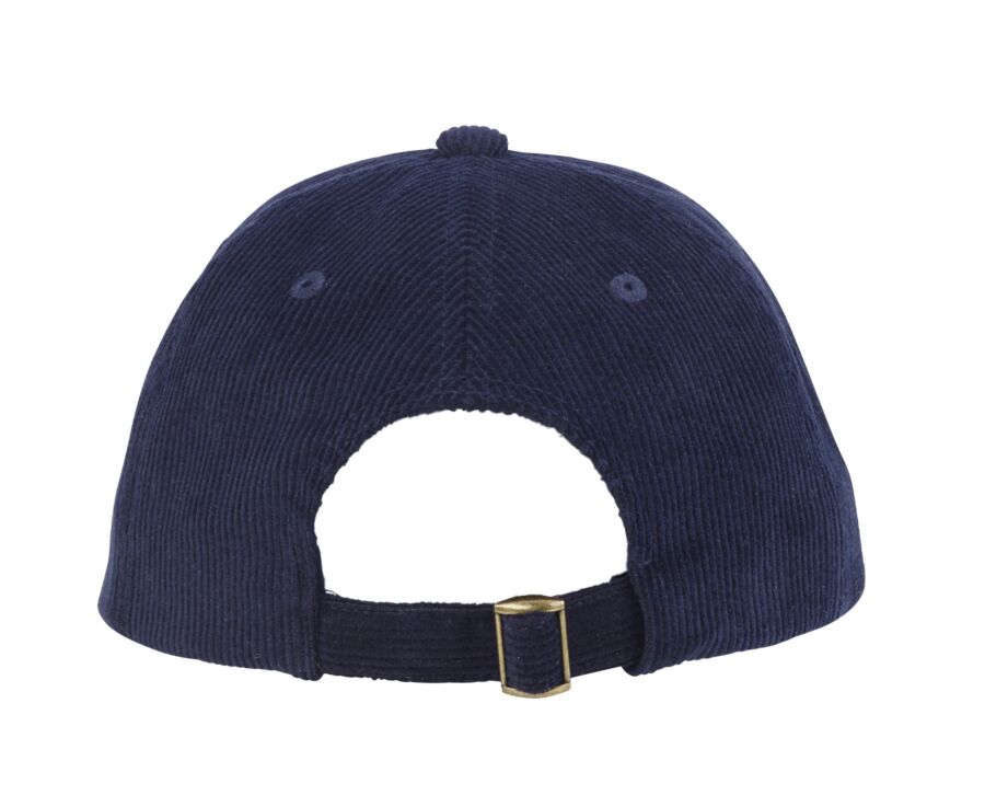 Casquette homme en Velours Navy - BRADWELL II