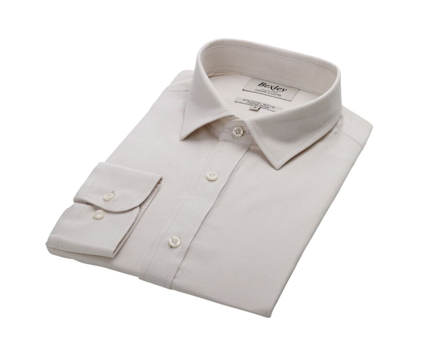 Chemise coton lin Ecru - THEONEL