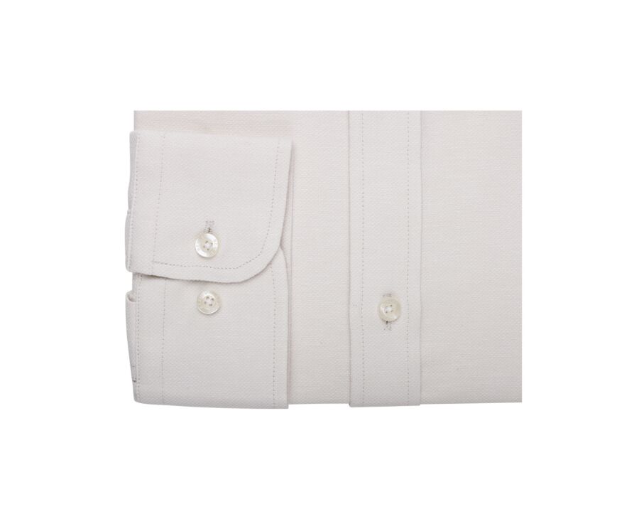 Chemise coton lin Ecru - THEONEL