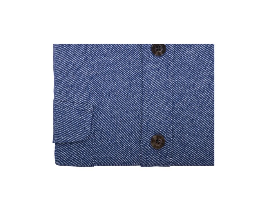 Surchemise homme coton/lin Denim - CORANTIN