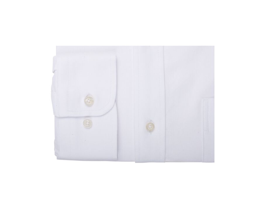 Chemise Oxford homme Blanc - Col américain - BRADFORD II